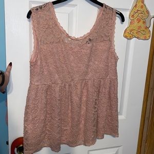 Torrid Lace Sleeveless Top